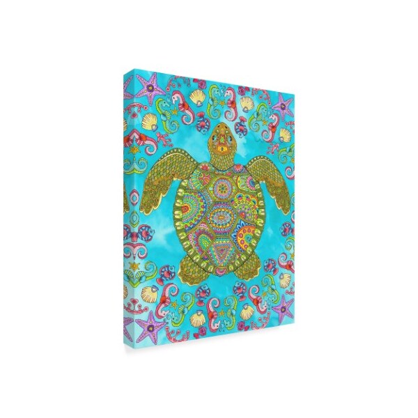 Hello Angel 'Tropical Paradise 3' Canvas Art,14x19